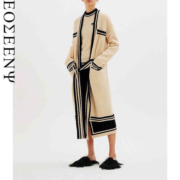 skirts eenk autumn and winter temperament fashionable color matching stripe suit lapel wool cardigan split skirt smhr, Black
skirts eenk autumn and winter temperament fashionable color matching stripe suit lapel wool cardigan split skirt smhr, Black