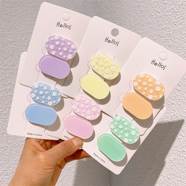 2 pcs new korean fashion children's colorful duckbill clip sweet girl princess simple small fresh flower hairpin headwear, Slivery;white
2 pcs new korean fashion children's colorful duckbill clip sweet girl princess simple small fresh flower hairpin headwear, Slivery;white