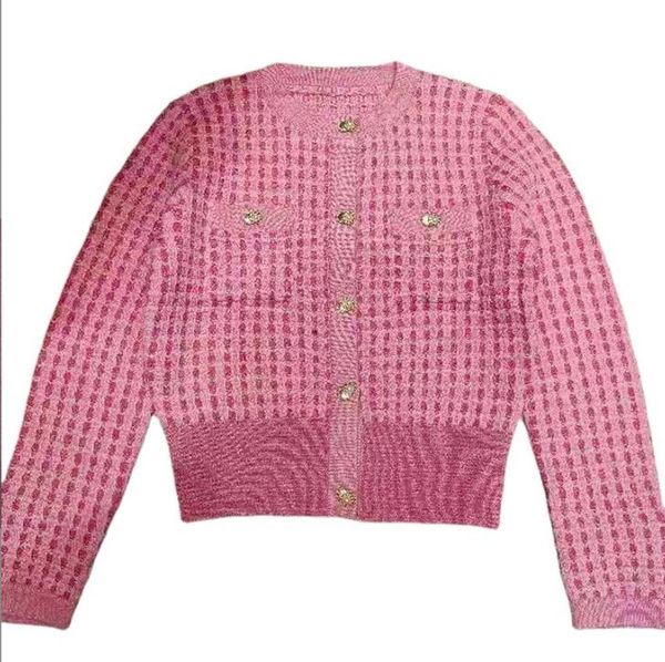 321 2022 milan runway spring summer brand same style sweater long sleeve pink blue crew neck cardigan womens xue, White;black
321 2022 milan runway spring summer brand same style sweater long sleeve pink blue crew neck cardigan womens xue, White;black