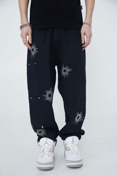vintage jeans cargo men straight leg baggy denim pants men's trousers for male, Blue
vintage jeans cargo men straight leg baggy denim pants men's trousers for male, Blue