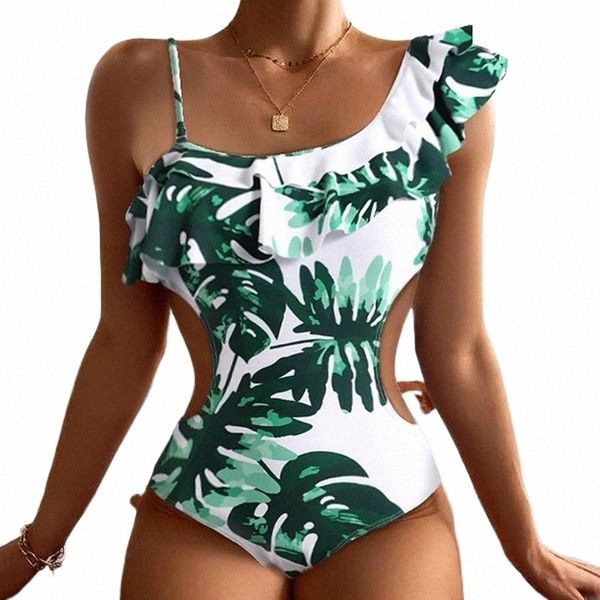 women's swimwear 2022 one piece swimsuit large monokini women leaf print ruffled high waist female bikini bathing suit d6r4#, White;black
women's swimwear 2022 one piece swimsuit large monokini women leaf print ruffled high waist female bikini bathing suit d6r4#, White;black