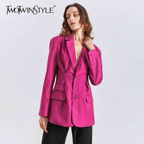 solid tunic blazer for women notched long sleeve casual minimalist basic blazers female fashion clothing 210423, White;black
solid tunic blazer for women notched long sleeve casual minimalist basic blazers female fashion clothing 210423, White;black