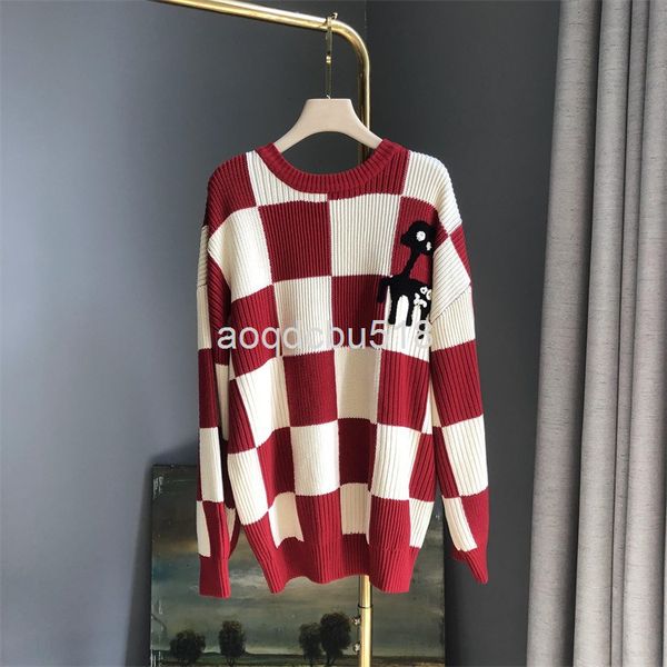 women's knits & tees nanyou jianhuo knitwear women's early spring chic design feeling back lace up plaid pullover sweater, White
women's knits & tees nanyou jianhuo knitwear women's early spring chic design feeling back lace up plaid pullover sweater, White