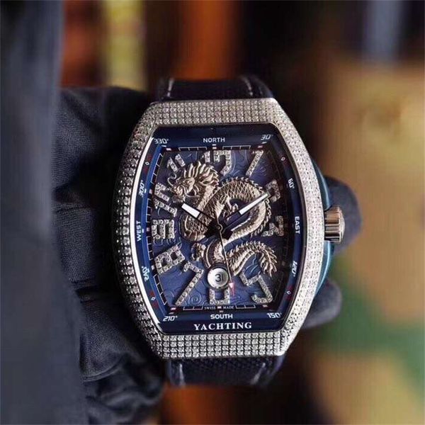 abf montre de luxe diamond watch men watches 44x54 mm eta2824 automatic machine movement 316l fine steel case leather strap babysbreath wris, Slivery;brown
abf montre de luxe diamond watch men watches 44x54 mm eta2824 automatic machine movement 316l fine steel case leather strap babysbreath wris, Slivery;brown