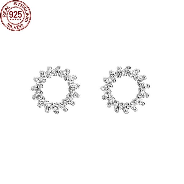 new s 925 sterling silver zircon charm earrings simple fresh and sweet temperament sunflower women's female christmas gift, Golden
new s 925 sterling silver zircon charm earrings simple fresh and sweet temperament sunflower women's female christmas gift, Golden