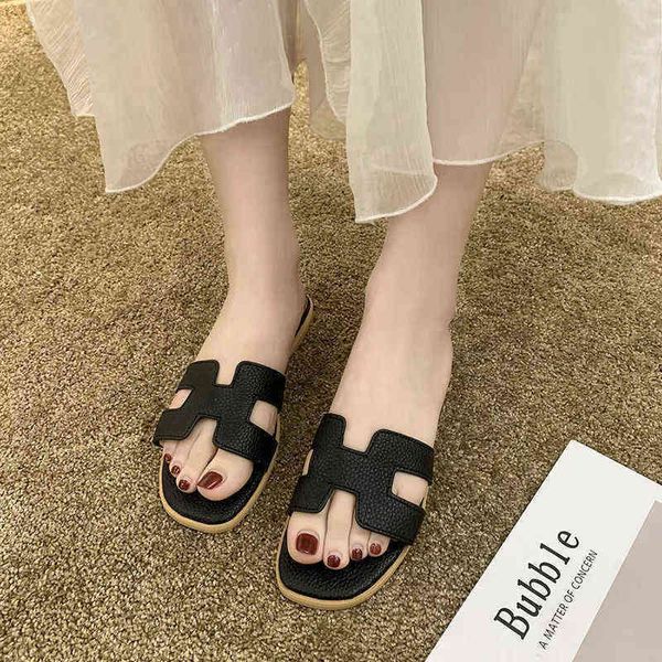 designer herme slippers soft bottom hshaped sandals womens 2023 new summer fashion wear out student korean non slip, Black
designer herme slippers soft bottom hshaped sandals womens 2023 new summer fashion wear out student korean non slip, Black