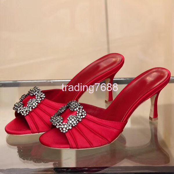 slippers baotou semi slippers for women to wear korean version of versatile square button pointed thin heel high-heeled sandals, Black
slippers baotou semi slippers for women to wear korean version of versatile square button pointed thin heel high-heeled sandals, Black