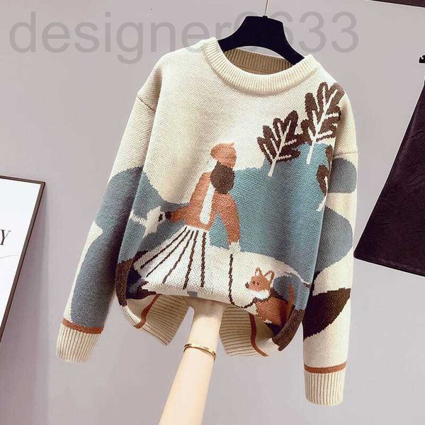 women's knits & tees designer sweater women's autumn and winter clothes plush thickened fashion loose bottoming foreign style inne, White
women's knits & tees designer sweater women's autumn and winter clothes plush thickened fashion loose bottoming foreign style inne, White