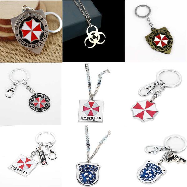 keychains science horror action movie residentsevils llavero thriller protective umbrella corporation keychain car key ring, Silver
keychains science horror action movie residentsevils llavero thriller protective umbrella corporation keychain car key ring, Silver