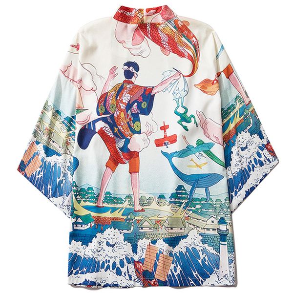 fashion hawaii asian clothing yukata haori obi blouse beach print kimono loose japanese style women men cardigan shirt summer, Red
fashion hawaii asian clothing yukata haori obi blouse beach print kimono loose japanese style women men cardigan shirt summer, Red