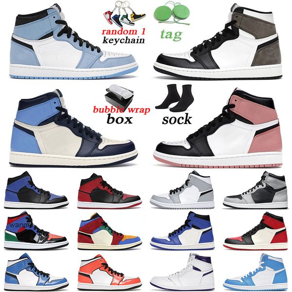 with original box men women jumpman 1 basketball shoes 1s rust pink university blue dark mocha hyper royal outdoor mens trainer
with original box men women jumpman 1 basketball shoes 1s rust pink university blue dark mocha hyper royal outdoor mens trainer