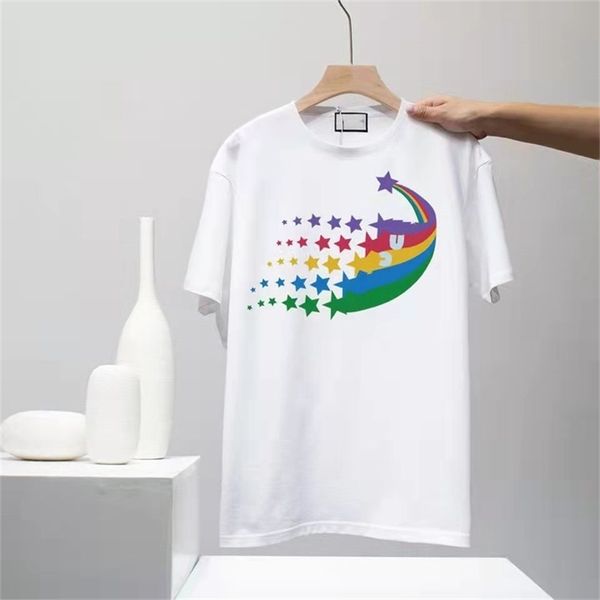 men and women couples fashion luxury letter printing short-sleeved mens casual round neck brand pure cotton t-shirt 220408, White;black
men and women couples fashion luxury letter printing short-sleeved mens casual round neck brand pure cotton t-shirt 220408, White;black