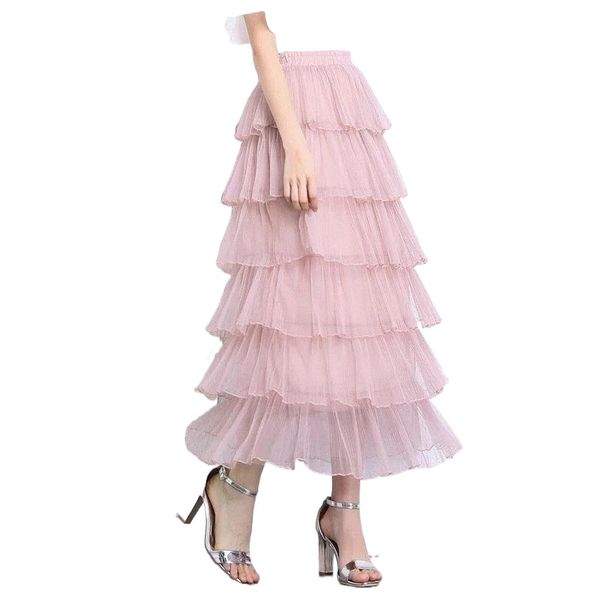skirts ohryiyie elegant princess style tiered women long tulle skirt female lace mesh girl maxi femme 138u#, Black
skirts ohryiyie elegant princess style tiered women long tulle skirt female lace mesh girl maxi femme 138u#, Black