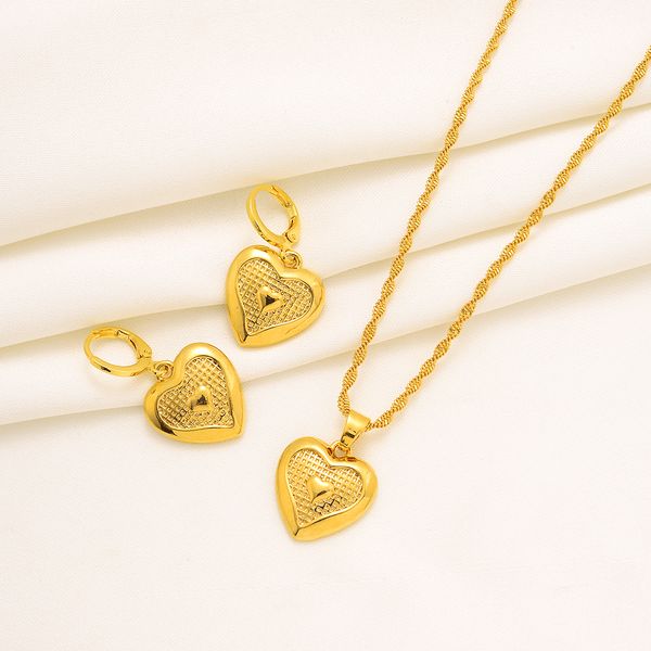 valentines gift heart locket earrings pendant necklace 18k fine gold romantic fancy jewelry women, Silver
valentines gift heart locket earrings pendant necklace 18k fine gold romantic fancy jewelry women, Silver