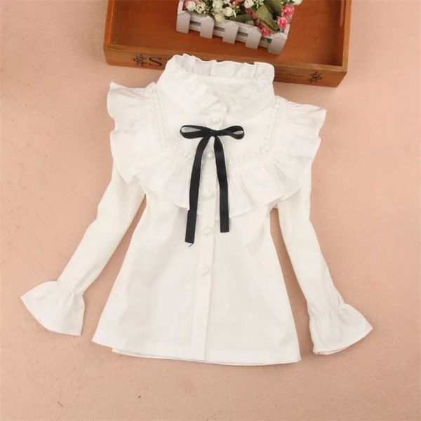 blus katun musim semi musim gugur baru untuk anak perempuan besar warna polos baju anak perempuan sekolah lengan panjang atasan 220808, White;black
blus katun musim semi musim gugur baru untuk anak perempuan besar warna polos baju anak perempuan sekolah lengan panjang atasan 220808, White;black