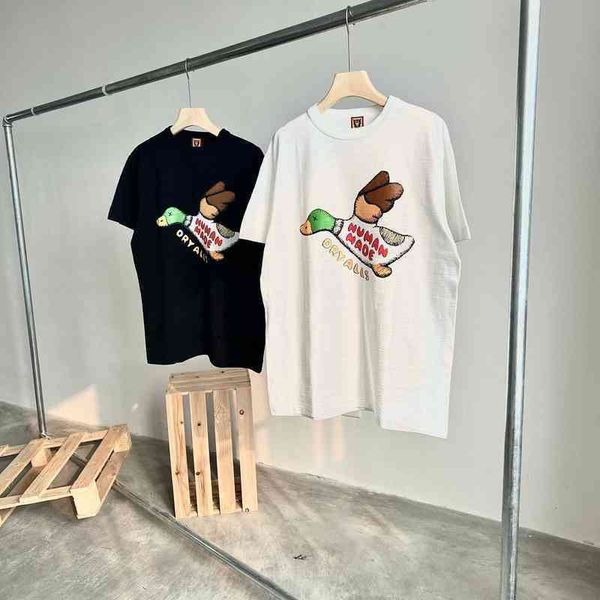 human ceiling made kaws co branded t-shirt big flying duck men and women loose slub cotton round neck couple short sleevesc11, White;black
human ceiling made kaws co branded t-shirt big flying duck men and women loose slub cotton round neck couple short sleevesc11, White;black