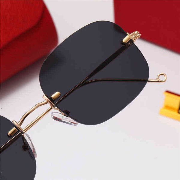 2022 women's frameless metal sunglasses gradient sunglasses lenses 2340 luxury brand designer metal sun glass for mens wholesale, White;black
2022 women's frameless metal sunglasses gradient sunglasses lenses 2340 luxury brand designer metal sun glass for mens wholesale, White;black