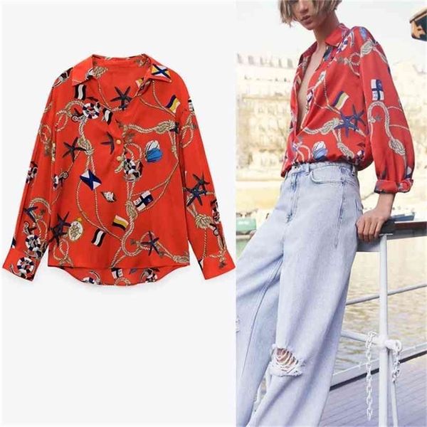 vintage print red shirt women long sleeve irregular spring woman fashion button up plus size loose shirts 210524, White
vintage print red shirt women long sleeve irregular spring woman fashion button up plus size loose shirts 210524, White