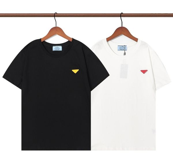 22summer fashion tees designer men's t-shirts womens inverted triangle print trend tees hip hop prad shirts men women short sleeve size, White;black
22summer fashion tees designer men's t-shirts womens inverted triangle print trend tees hip hop prad shirts men women short sleeve size, White;black