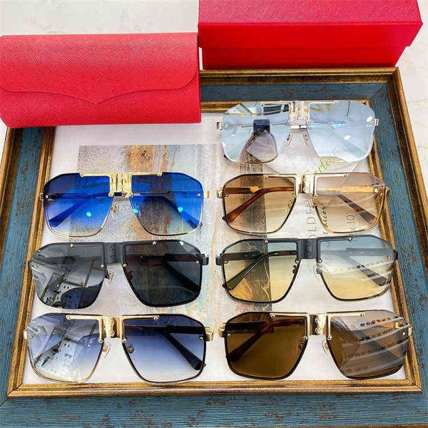 new frame uv sunglasses driving the same ct0352s designer sunglasses personality, White;black
new frame uv sunglasses driving the same ct0352s designer sunglasses personality, White;black