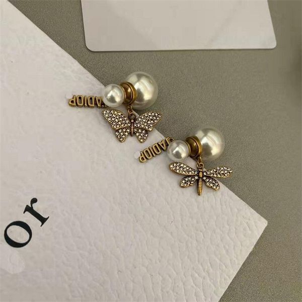 fashion jewelry online diamond butterfly dragonfly asymmetric pearl letter earrings dual purpose wearing earrings female 925 silver needle, Golden
fashion jewelry online diamond butterfly dragonfly asymmetric pearl letter earrings dual purpose wearing earrings female 925 silver needle, Golden