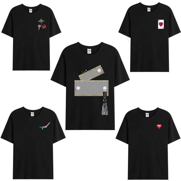 men's designer t shirt casual plus size tees short sleeves luxury men 2022 summer cotton clothes giant s-5xl, White;black
men's designer t shirt casual plus size tees short sleeves luxury men 2022 summer cotton clothes giant s-5xl, White;black