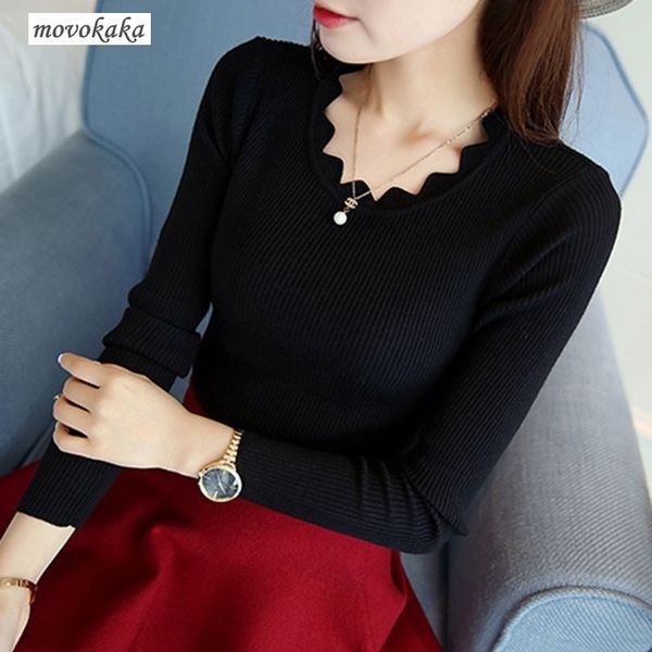 movokaka sweaters womens sweater winter long sleeve butterfly neck sweater female knitted pullover solid sweater y200116, White;black
movokaka sweaters womens sweater winter long sleeve butterfly neck sweater female knitted pullover solid sweater y200116, White;black