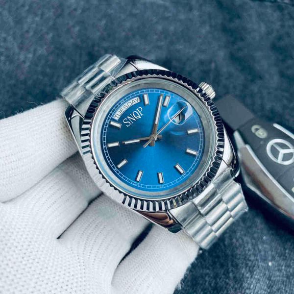 snqp luxury mens watch mechanical 41mm women sapphire bracelet gray dial datejust automatic movement wristwatches, Slivery;brown
snqp luxury mens watch mechanical 41mm women sapphire bracelet gray dial datejust automatic movement wristwatches, Slivery;brown