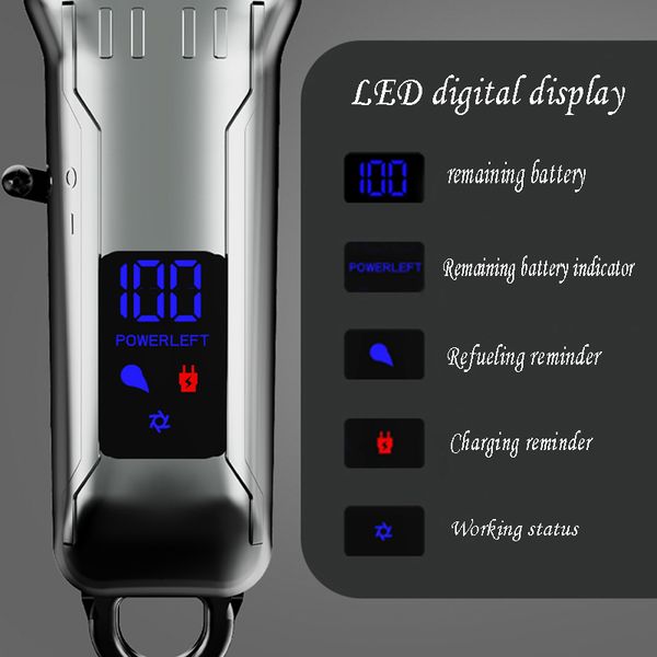 professional adjustable grooming hair clipper strong electric hair trimmer digital display hair cutter barber machine set perfec
professional adjustable grooming hair clipper strong electric hair trimmer digital display hair cutter barber machine set perfec