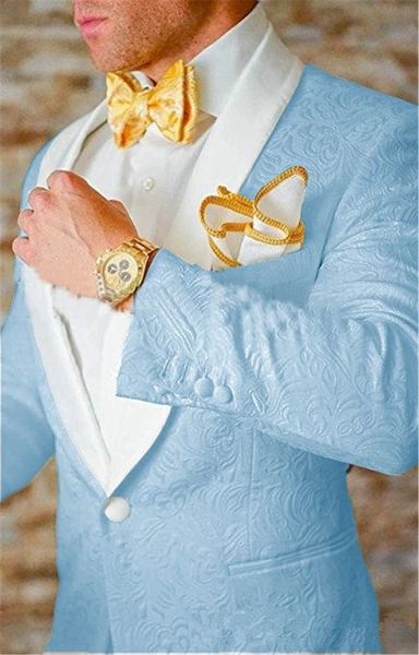 2022 blue custom made jacquard groomsmen pink groom tuxedos white shawl lapel men wedding suits prom party man blazer pants set, Black;gray
2022 blue custom made jacquard groomsmen pink groom tuxedos white shawl lapel men wedding suits prom party man blazer pants set, Black;gray