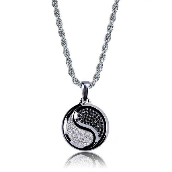 zirconia cubic hiphop yin-yang pendant necklaces for men bling ice out hip hop jesus jewelry 18k gold plated necklace285f, Silver
zirconia cubic hiphop yin-yang pendant necklaces for men bling ice out hip hop jesus jewelry 18k gold plated necklace285f, Silver
