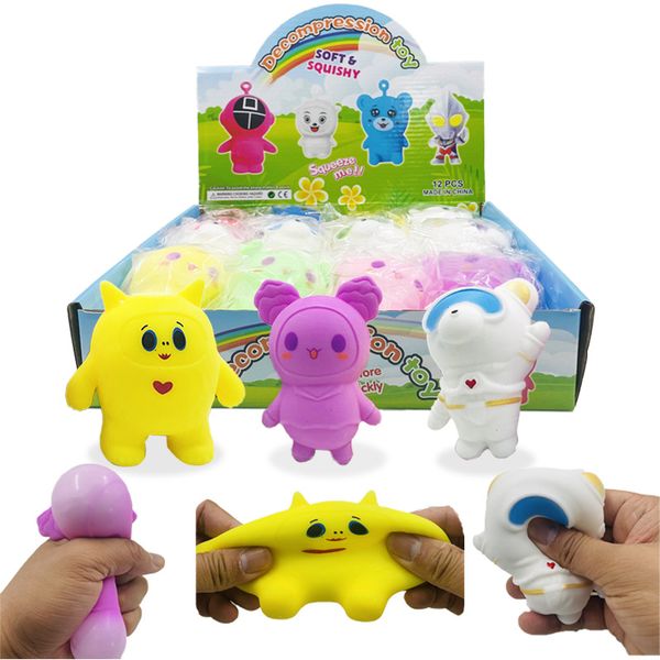 fidget toys new kids toys tpr colorful starry sky man bear demon suit vent decompression flour kneading music children's toy
fidget toys new kids toys tpr colorful starry sky man bear demon suit vent decompression flour kneading music children's toy
