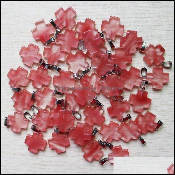 pendant necklaces pendants jewelry natural watermelon red stone cross shape 20x20mm for diy earrings maki dh1t0, Silver
pendant necklaces pendants jewelry natural watermelon red stone cross shape 20x20mm for diy earrings maki dh1t0, Silver