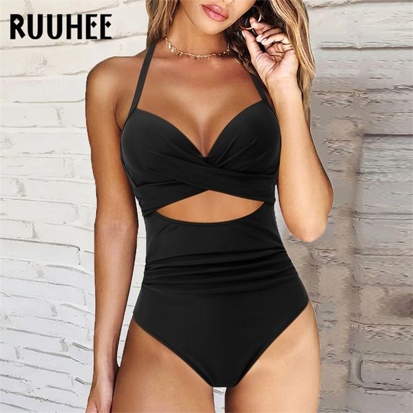 ruuhee swimsuit women push up monokini solid high waist bathing suits beachwear swimwear bikini female 220505, White;black
ruuhee swimsuit women push up monokini solid high waist bathing suits beachwear swimwear bikini female 220505, White;black