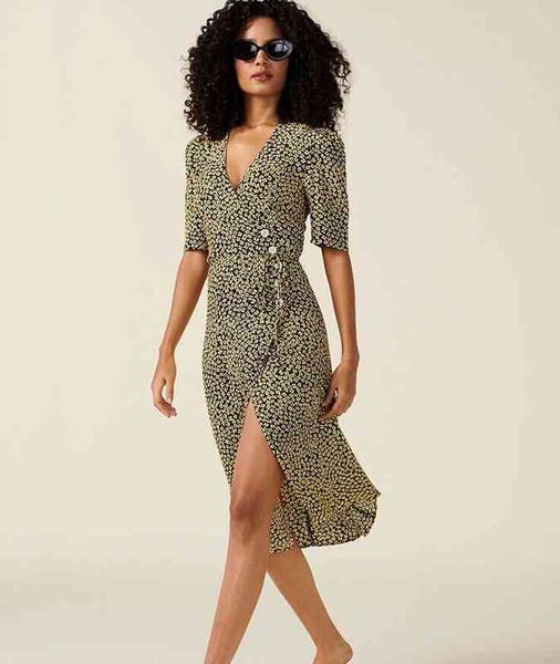 casual dresses french rouj home spring summer lace up dress yellow floral v-neck tea break skirt wrapped in a thin, Black;gray
casual dresses french rouj home spring summer lace up dress yellow floral v-neck tea break skirt wrapped in a thin, Black;gray