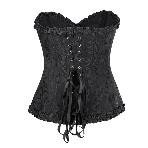 women lace up corset bustier corset boned waist trainer body shaping slimming clothing plus size underwear
women lace up corset bustier corset boned waist trainer body shaping slimming clothing plus size underwear