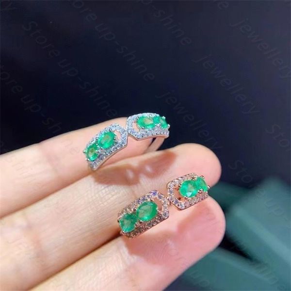 cluster rings natural emerald ring 925 silver ladies luxurious atmosphere dignified and elegant, Golden;silver
cluster rings natural emerald ring 925 silver ladies luxurious atmosphere dignified and elegant, Golden;silver