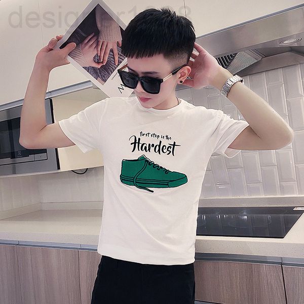 men's t-shirts designer summer men's t-shirt bottomed shirt short sleeve slim fit fashion brand net red student ins half sleeve ro, White;black
men's t-shirts designer summer men's t-shirt bottomed shirt short sleeve slim fit fashion brand net red student ins half sleeve ro, White;black