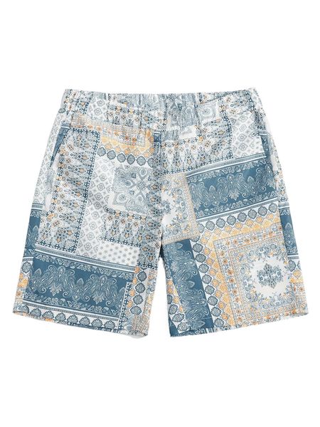men paisley & patchwork print shorts s0ff#, White;black
men paisley & patchwork print shorts s0ff#, White;black