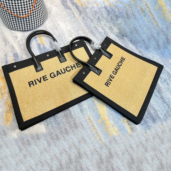 women fashion tote designer handbag summer straw shopping bag lady letter print beach bag style canvas bags no box
women fashion tote designer handbag summer straw shopping bag lady letter print beach bag style canvas bags no box