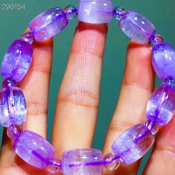natural purple kunzite clear barrel beads bracelet crystal cat eye women men bracelet 14.5x11mm jewelry aaaaaa, Silver
natural purple kunzite clear barrel beads bracelet crystal cat eye women men bracelet 14.5x11mm jewelry aaaaaa, Silver