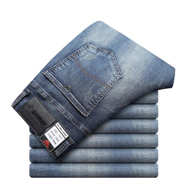 men's jeans autumn winter cotton slim elastic italy eagle brand fashion business trousers male classic denim pants, Blue
men's jeans autumn winter cotton slim elastic italy eagle brand fashion business trousers male classic denim pants, Blue