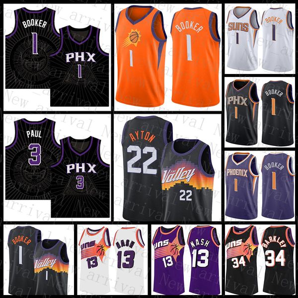 2021 new suns basketball jersey devin 1 booker chris 3 paul deandre 22 ayton steve 13 nash charles 34 barkley brown beige, Black;red
2021 new suns basketball jersey devin 1 booker chris 3 paul deandre 22 ayton steve 13 nash charles 34 barkley brown beige, Black;red