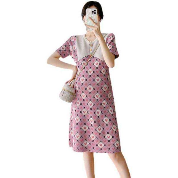 maternity knitting pregnant women dress j220628, White
maternity knitting pregnant women dress j220628, White