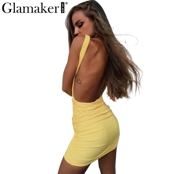 glamaker elegant backless summer dress women slim short pencil dress casual beach mini bodycon dress sundress vestidos 210414, Black;gray
glamaker elegant backless summer dress women slim short pencil dress casual beach mini bodycon dress sundress vestidos 210414, Black;gray