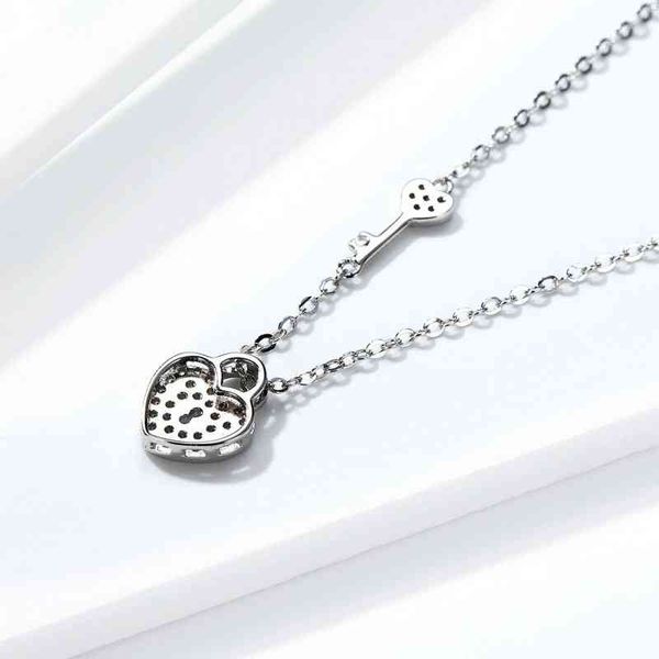 scn315 jiangyuan wholale 925 sterling sier clear cz heart lock and key link chain fashion necklace women, Silver
scn315 jiangyuan wholale 925 sterling sier clear cz heart lock and key link chain fashion necklace women, Silver