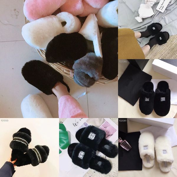 women men furry slippers fluffy real sheep wool fur luxury slippers designers shoes warm indoor flip flops fashion anti-slip female male sli, Black
women men furry slippers fluffy real sheep wool fur luxury slippers designers shoes warm indoor flip flops fashion anti-slip female male sli, Black