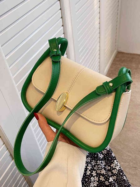 fashion contrast flap women's bag shoulder luxury design pu leather crossbody bags for women 2022 trend female travel handbag g220517
fashion contrast flap women's bag shoulder luxury design pu leather crossbody bags for women 2022 trend female travel handbag g220517