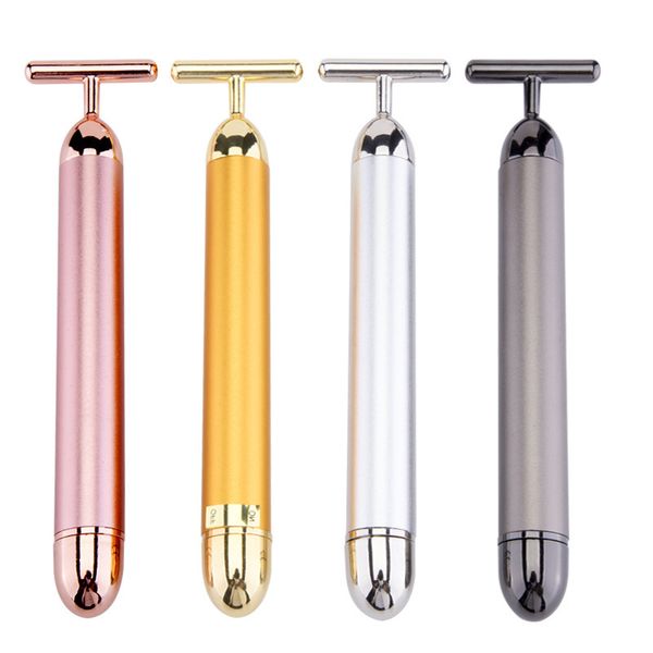 24k gold bar t type electric golden beauty stick v face artifact facial massage stick beauty equipment vibration meter wholesale
24k gold bar t type electric golden beauty stick v face artifact facial massage stick beauty equipment vibration meter wholesale