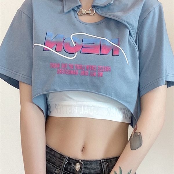 sylcue summer sweet and cool girl personality chain letter print irregular short-sleeved t-shirt with corset 2two set women 220408, White
sylcue summer sweet and cool girl personality chain letter print irregular short-sleeved t-shirt with corset 2two set women 220408, White
